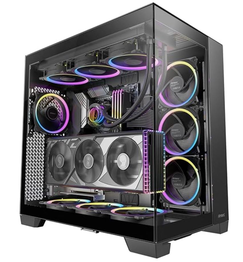 Antec C8 ARGB Full Tower PC Case – E-ATX, Dual Chamber, ARGB