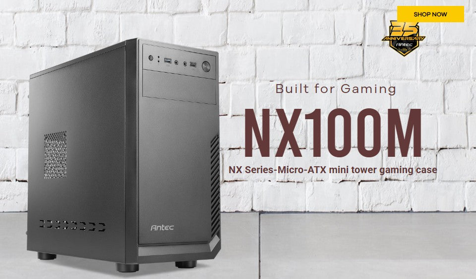 Antec NX100M Micro-ATX Case with 450W Power Supply