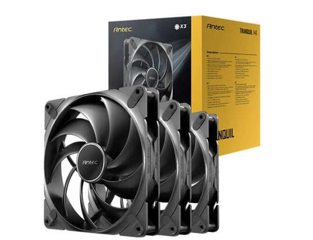 Antec Tranquil 140 PWM Case Fan 3-Pack