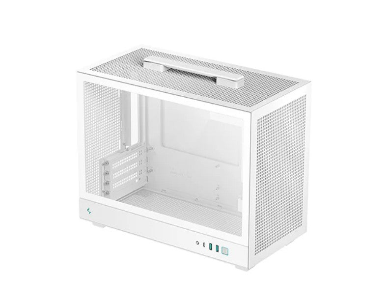 DeepCool CH160 PLUS WH Portable Micro-ATX Compact Case