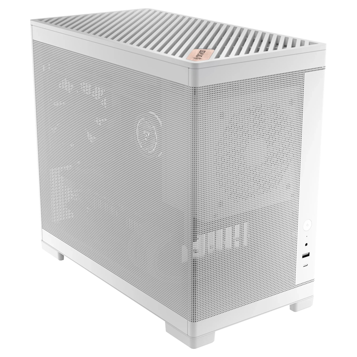 OKINOS Mini Art 4 White Mini Tower Case