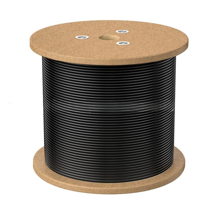 8Ware CAT6A UTP Network Cable 305m Roll Black