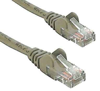 8ware CAT5e Ethernet Patch Cable 0.5m Grey