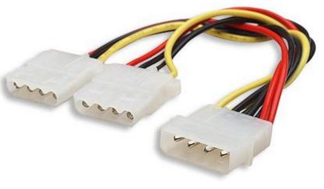 8ware Internal Power Molex Cable 20cm