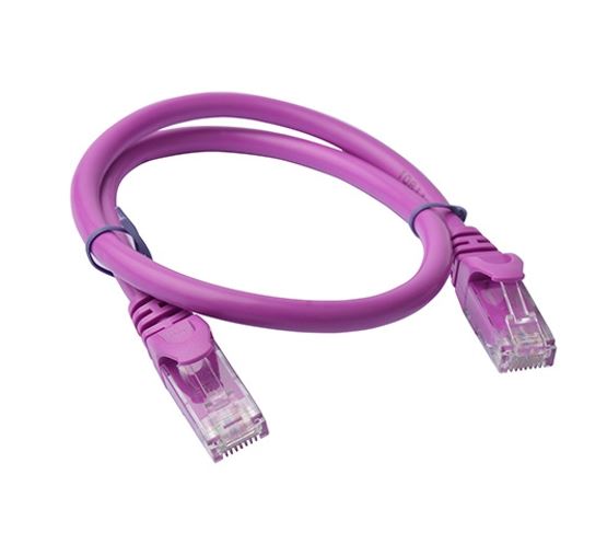 8Ware CAT6 Ethernet Patch Cable 0.25m Purple