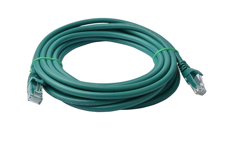 8Ware CAT6A Cable 10m Green RJ45 Ethernet Patch Cord