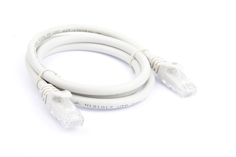 8Ware CAT6A Ethernet Patch Cable 1m Grey