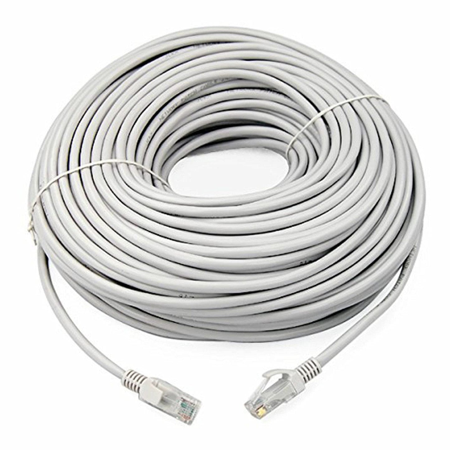 8Ware CAT6A Cable 50m Grey RJ45 Ethernet