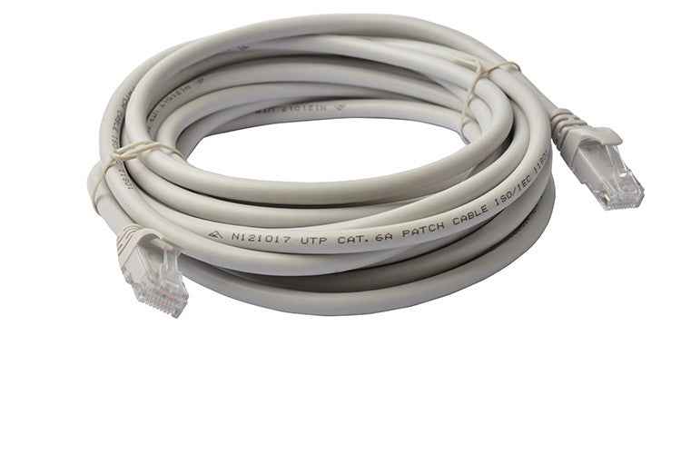 8Ware CAT6A 5m Ethernet Cable Grey RJ45