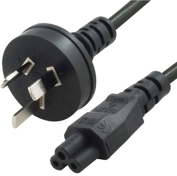8ware 1m AU to IEC C5 Power Lead Cord