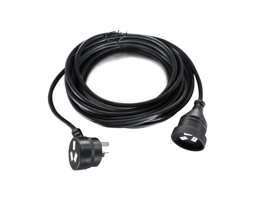 8Ware AU Power Cable Extension 3-Pin 2m Piggyback