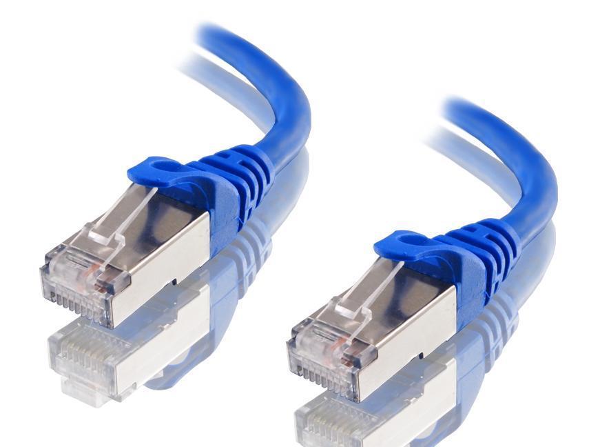 Astrotek CAT6A Shielded Ethernet Cable 50cm Blue