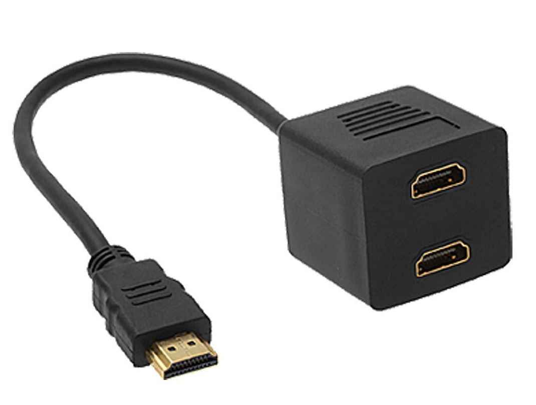 Astrotek HDMI Splitter Cable 15cm Male to 2x Female