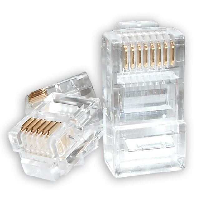 Astrotek RJ45 Cat5e Modular Plug Crimp Connector (20 Pack)