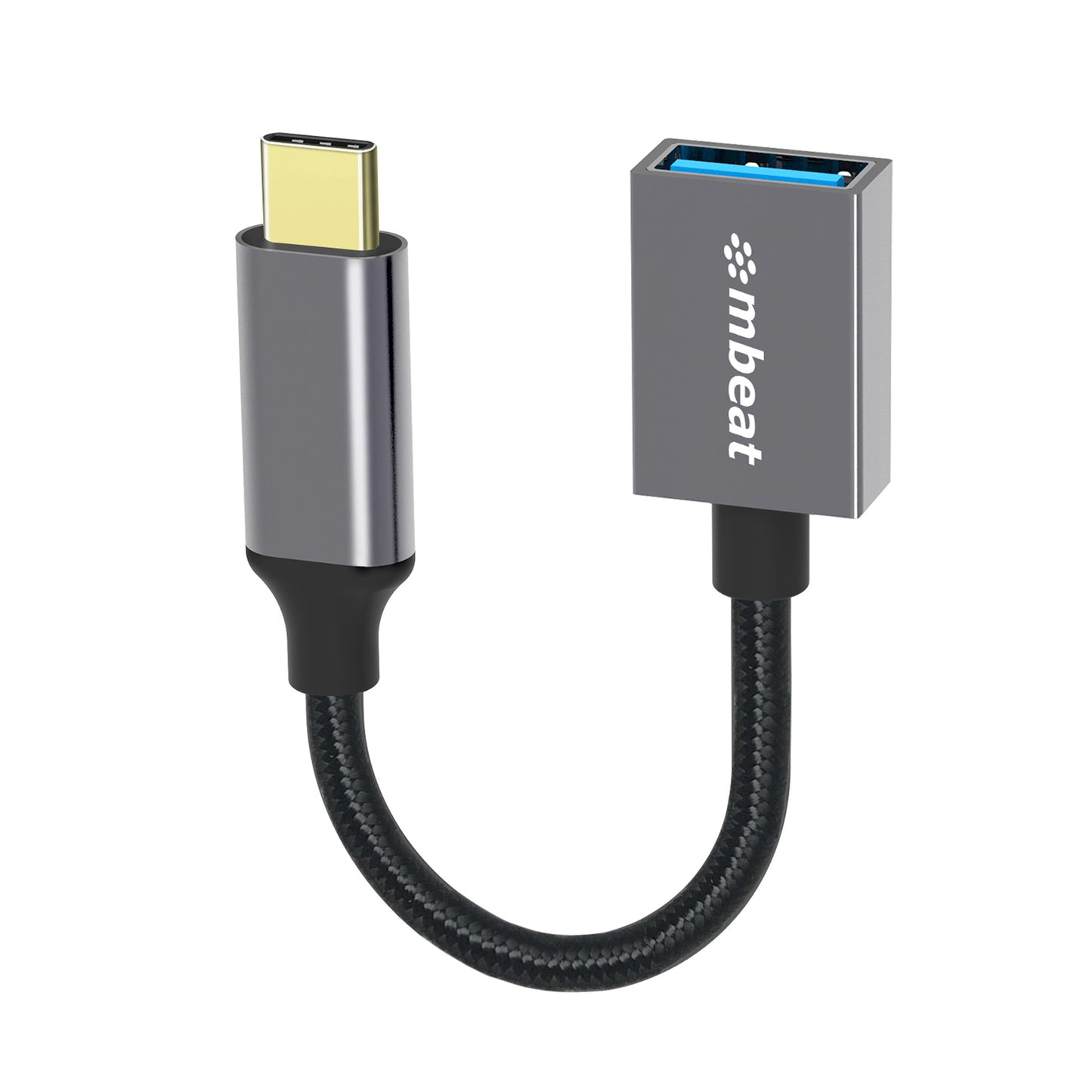 mbeat Tough Link USB-C to USB 3.0 Adapter with Cable