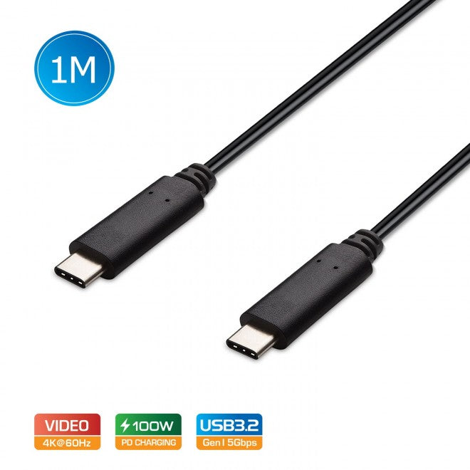 Simplecom CA512 USB-C Cable USB 3.2 Gen2 100W PD 1M
