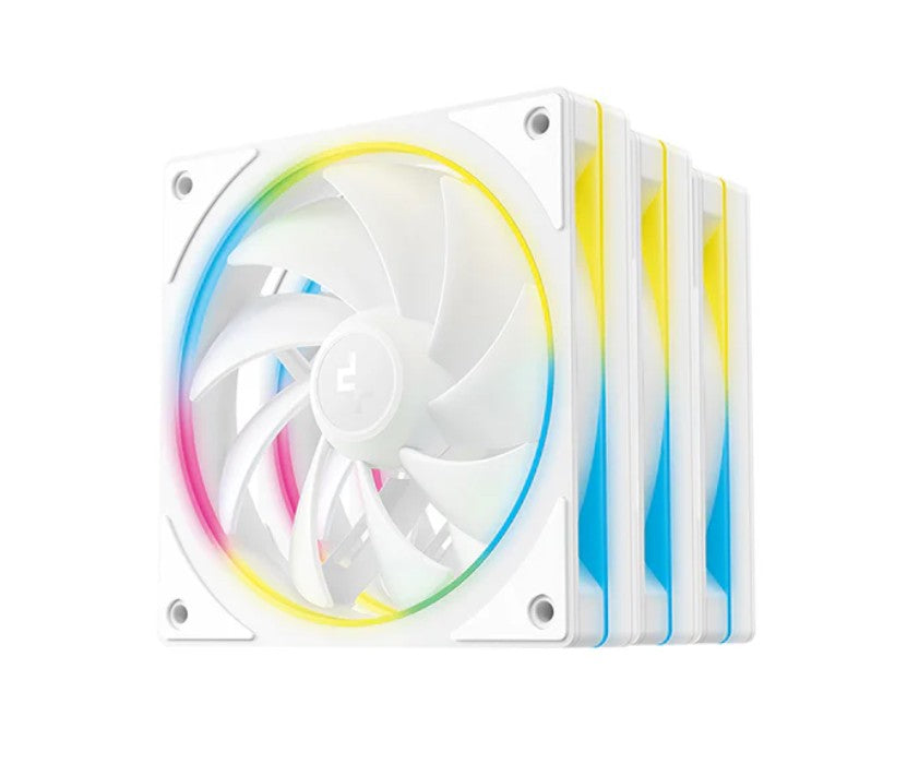 DeepCool FL12 SE WH 120mm ARGB Fan 3-Pack