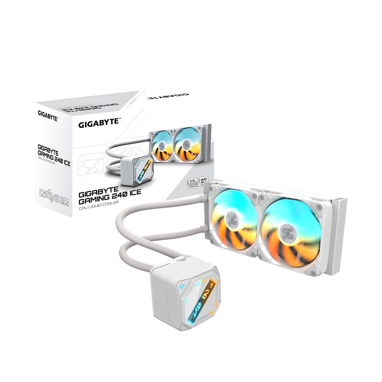 GIGABYTE GAMING 240 ICE All-in-One Liquid CPU Cooler