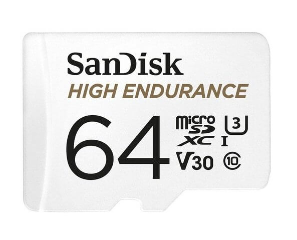 SanDisk High Endurance 64GB microSD Card