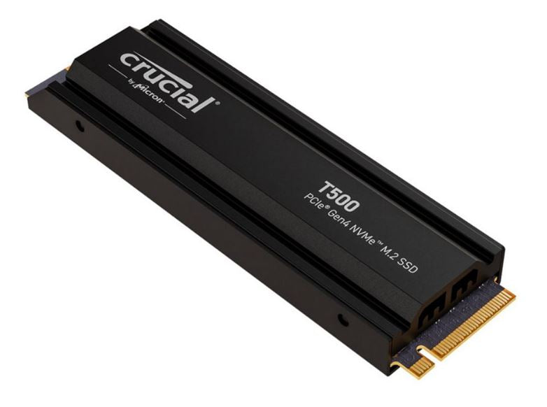 Crucial T500 2TB Gen4 NVMe SSD with Heatsink