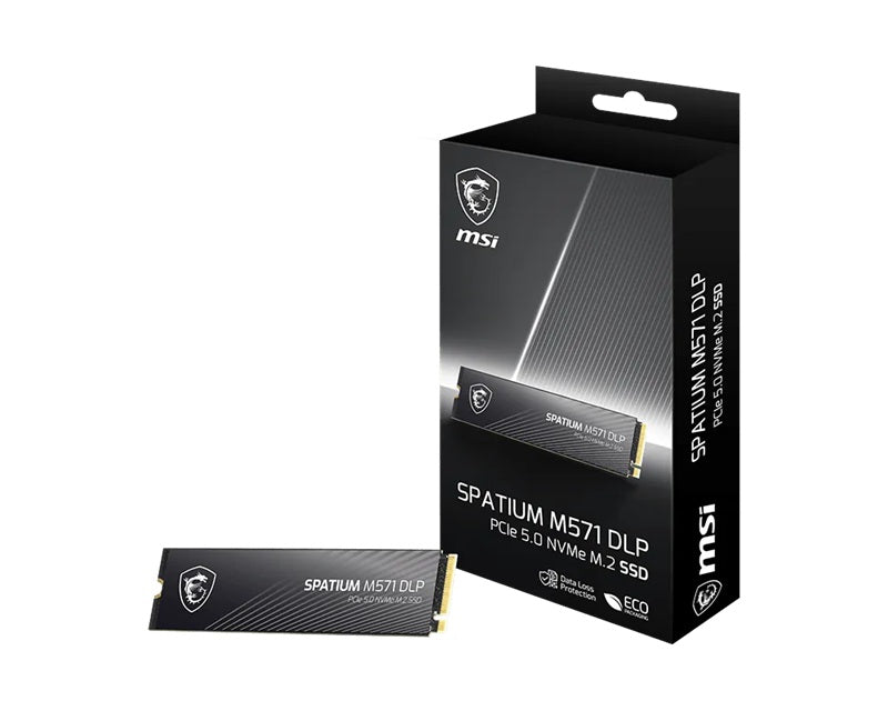MSI SPATIUM M571 DLP 4TB PCIe 5.0 NVMe SSD