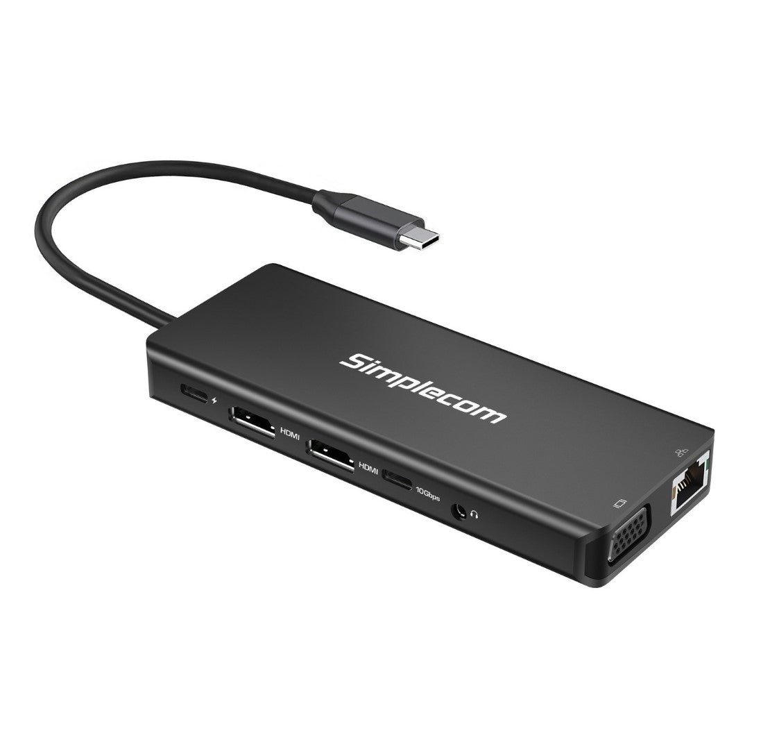 Simplecom CHN613 USB-C 13-in-1 Multiport Docking Station