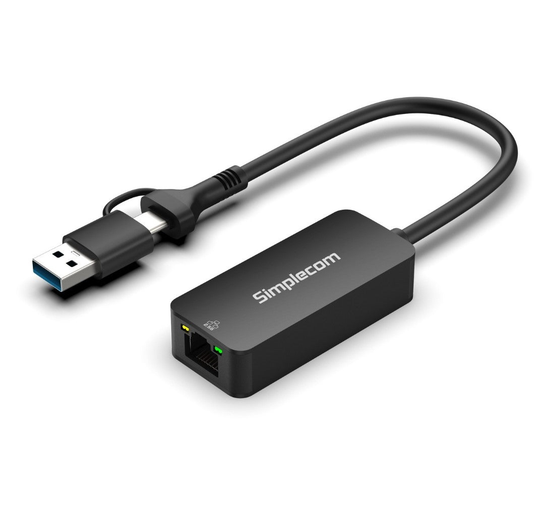 Simplecom NU405C SuperSpeed USB to 2.5G Ethernet Adapter