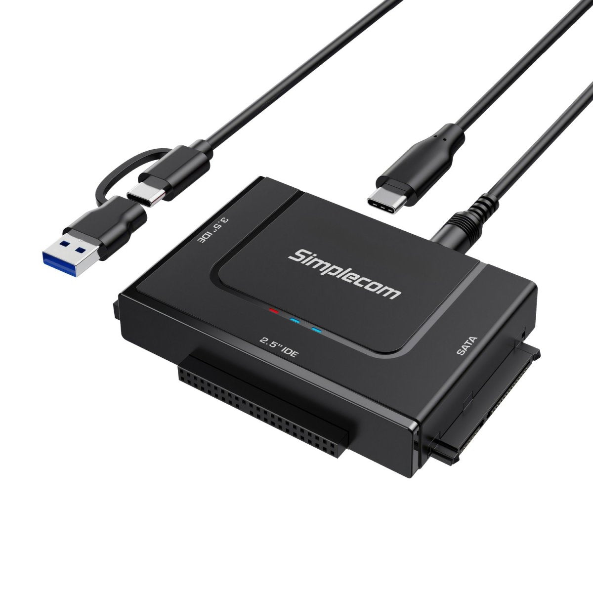 Simplecom SA492C USB to SATA/IDE Adapter with Power Supply
