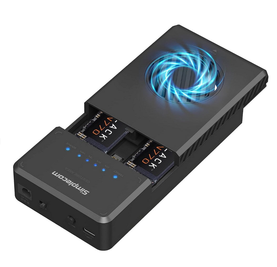 Simplecom SD560 Dual Bay NVMe M.2 SSD Docking Station