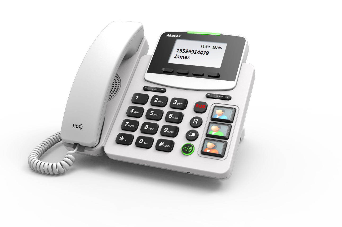 Akuvox SP-R15P Big Button IP Phone