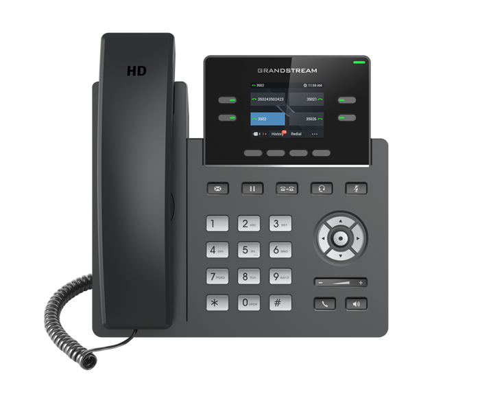 Grandstream GRP2612P 4-Line IP Phone with POE