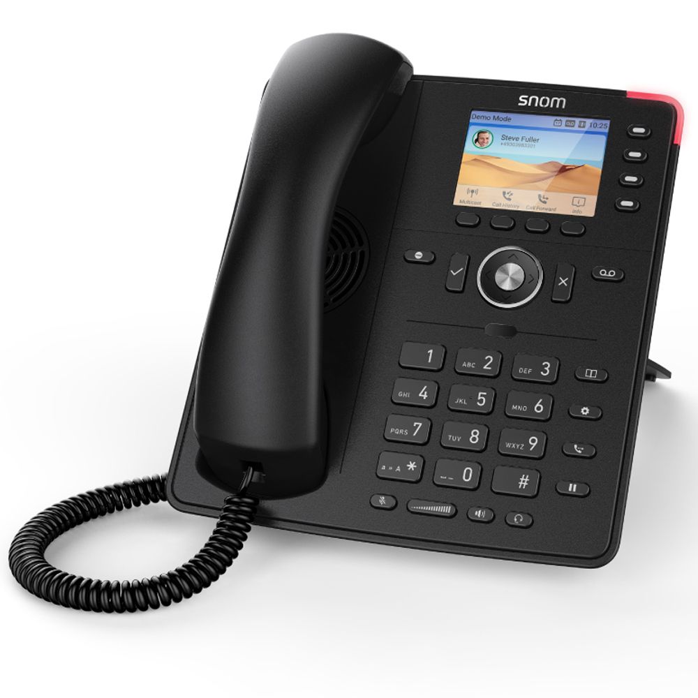 Snom D713 IP Desk Phone with HD Audio and PoE