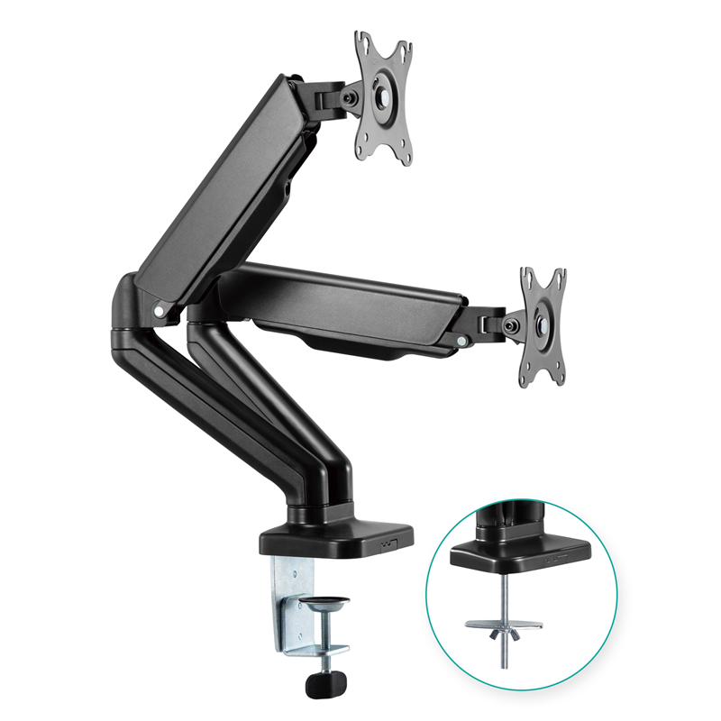 mbeat activiva ErgoLife Dual Monitor Arm with Gas Spring
