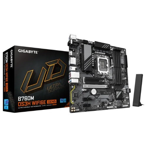 Gigabyte B760M DS3H WIFI6E GEN5 Micro-ATX Motherboard