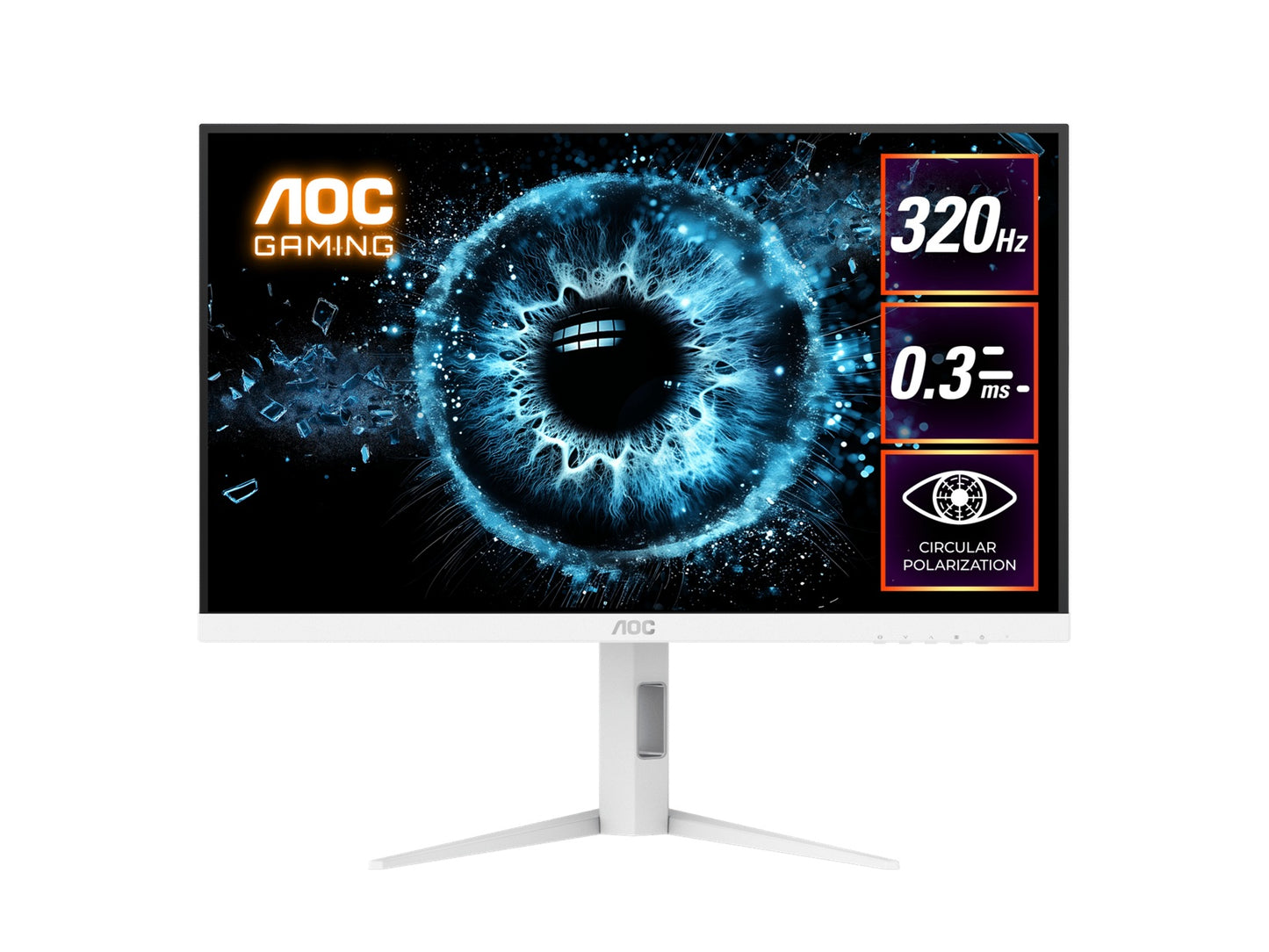 AOC Q27G4SL/WS 27" Fast IPS Gaming Monitor 320Hz