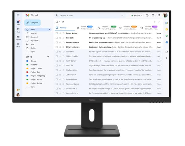 Lenovo ThinkVision E27-40 27-inch FHD IPS Monitor
