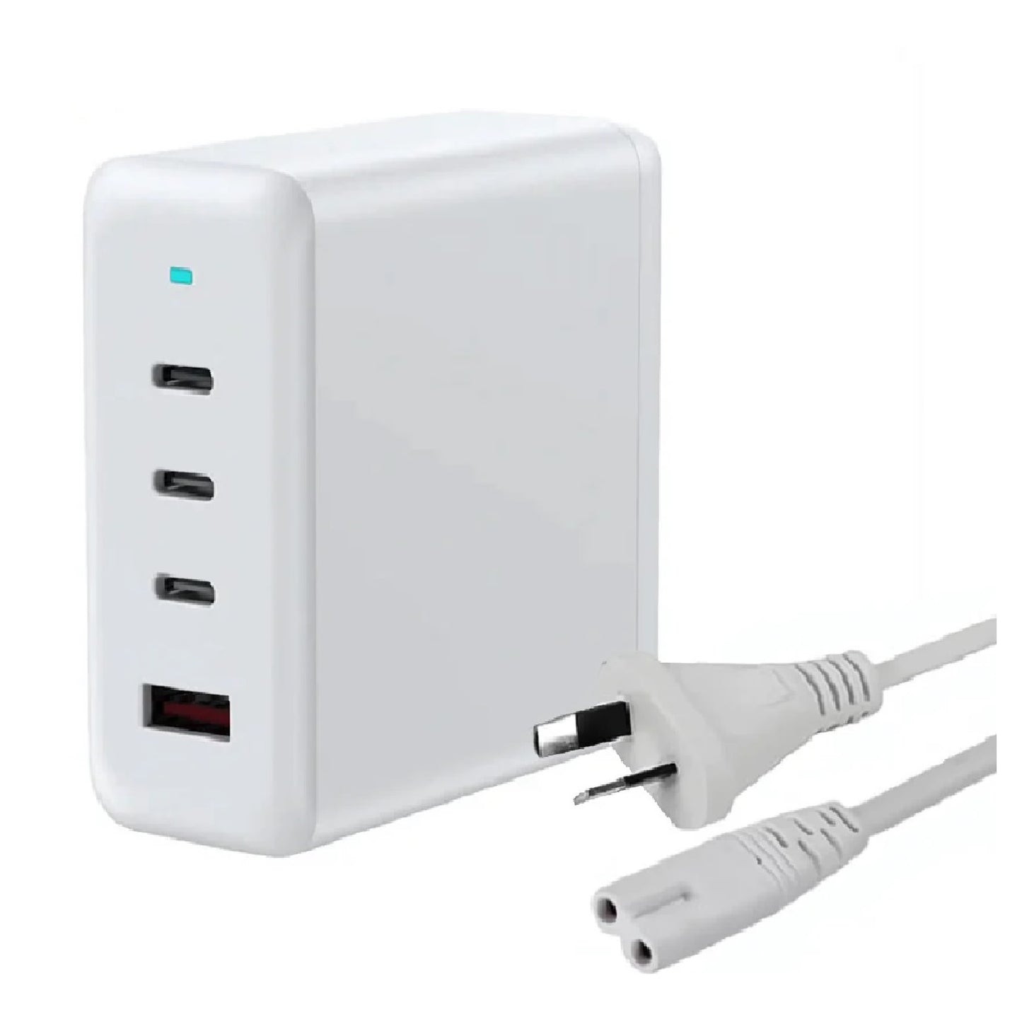USP 100W Four-Port USB-C PD GaN Wall Charger