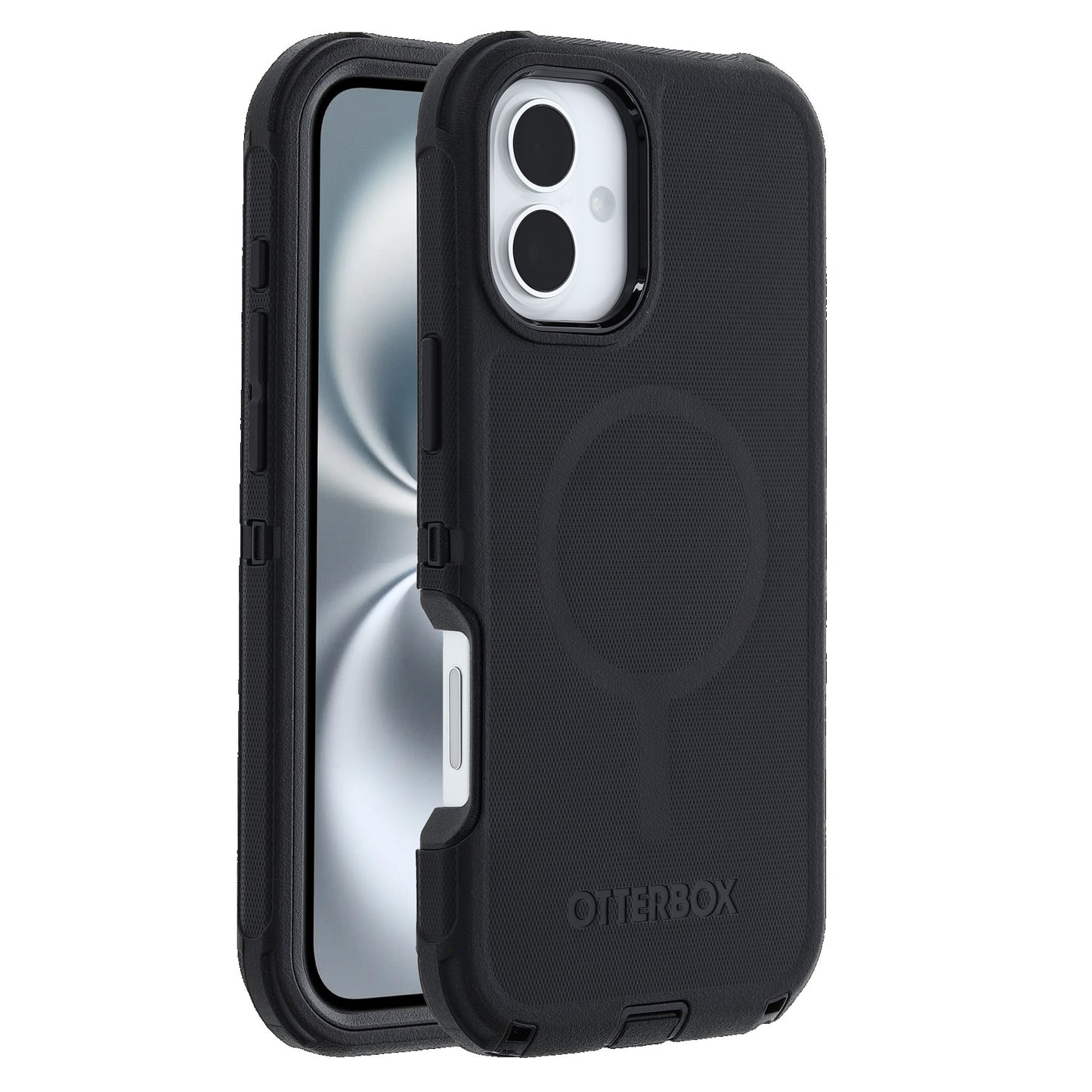 OtterBox Defender MagSafe iPhone 16 Case Black
