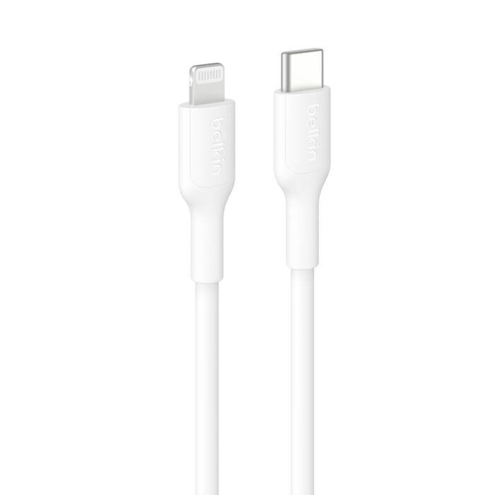 Belkin BoostCharge Lightning to USB-C Cable 1M White