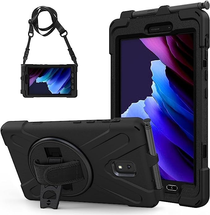 USP Rugged Samsung Galaxy Tab Active5/Active3 Case Black