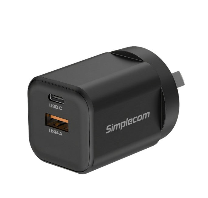 Simplecom CU235 Dual Port PD 35W Wall Charger