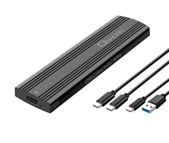 Oxhorn UM-311B USB 3.2 Gen 2 M.2 NVMe Enclosure