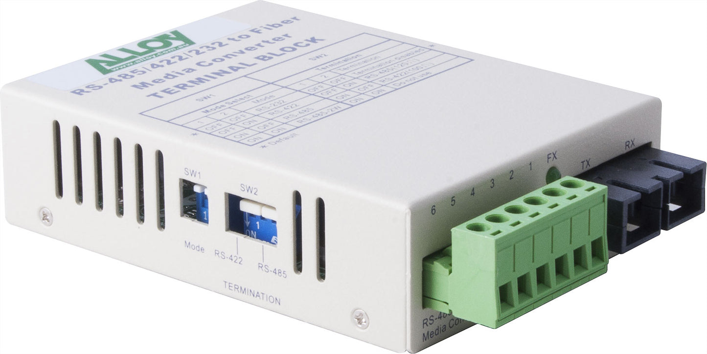 Alloy SCR460SC-4 Serial to Fibre Converter