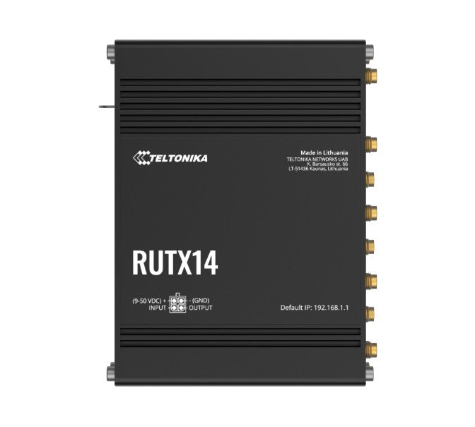 Teltonika RUTX14 Industrial 4G LTE Cellular Router