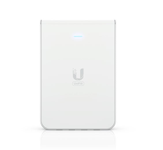 Ubiquiti U6-IW Wi-Fi 6 In-Wall Access Point with PoE Switch