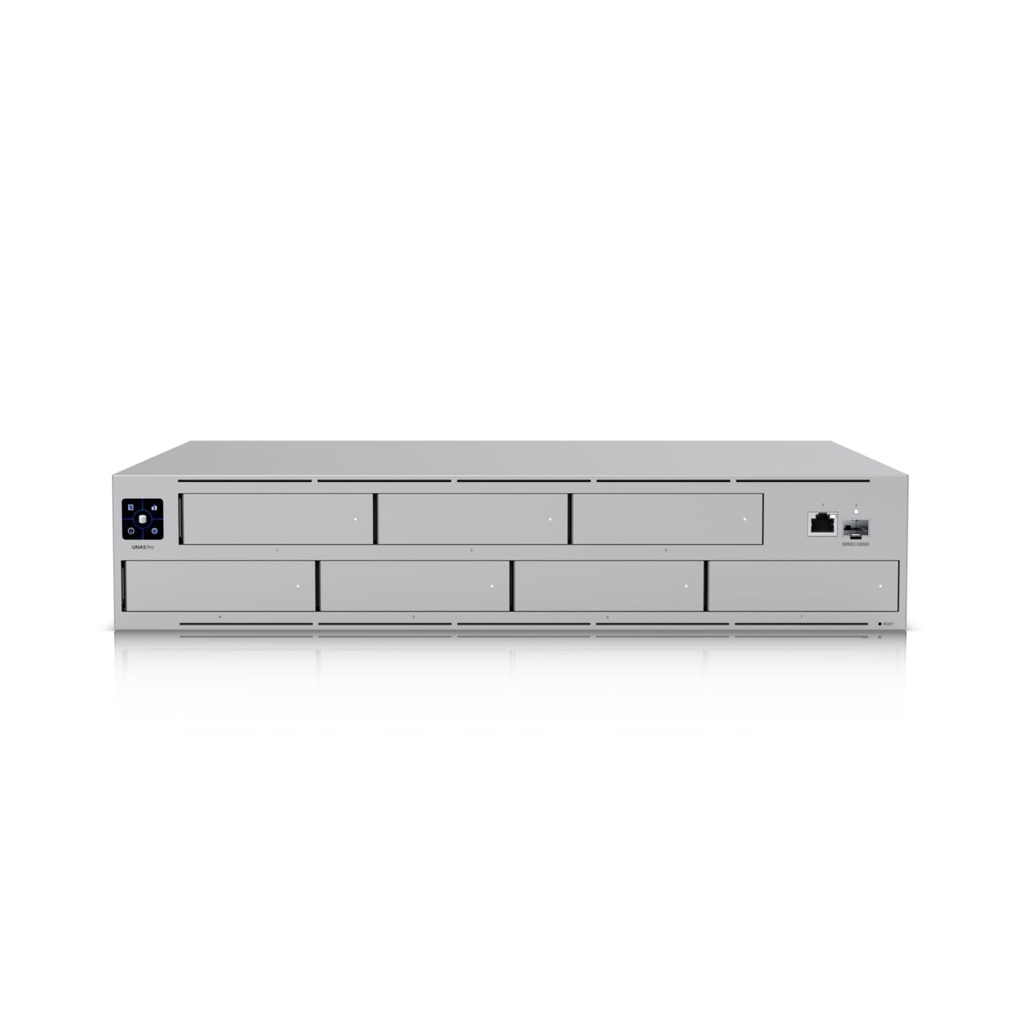 Ubiquiti UNAS Pro 2U Rack-mount NAS with 7 Drive Bays