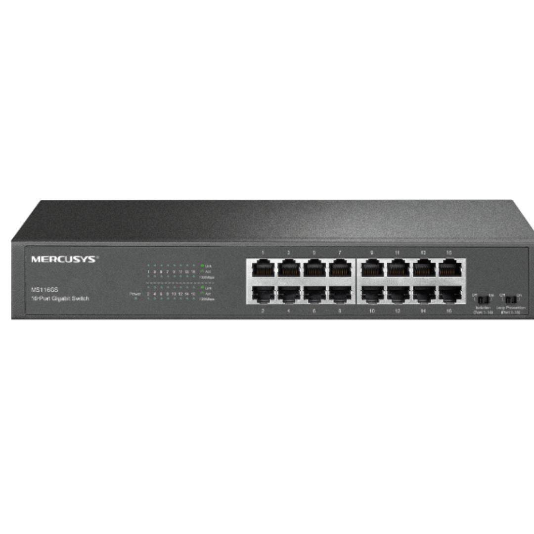 Mercusys MS116GS 16-Port Gigabit Network Switch