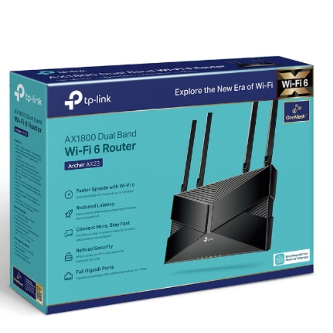 TP-Link Archer AX1800 Dual-Band Wi-Fi 6 Router