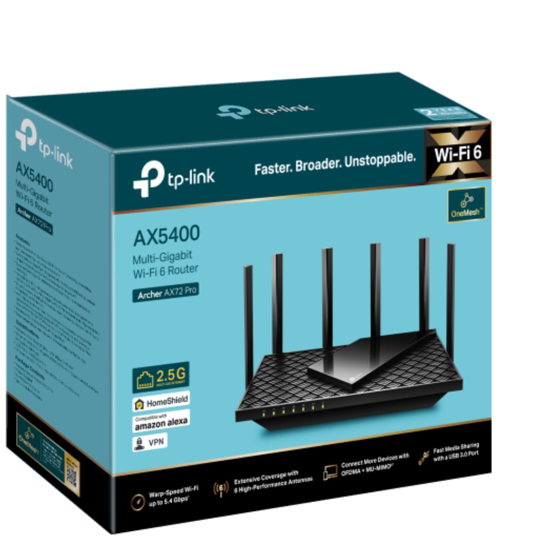 TP-Link Archer AX72 Pro AX5400 WiFi 6 Router