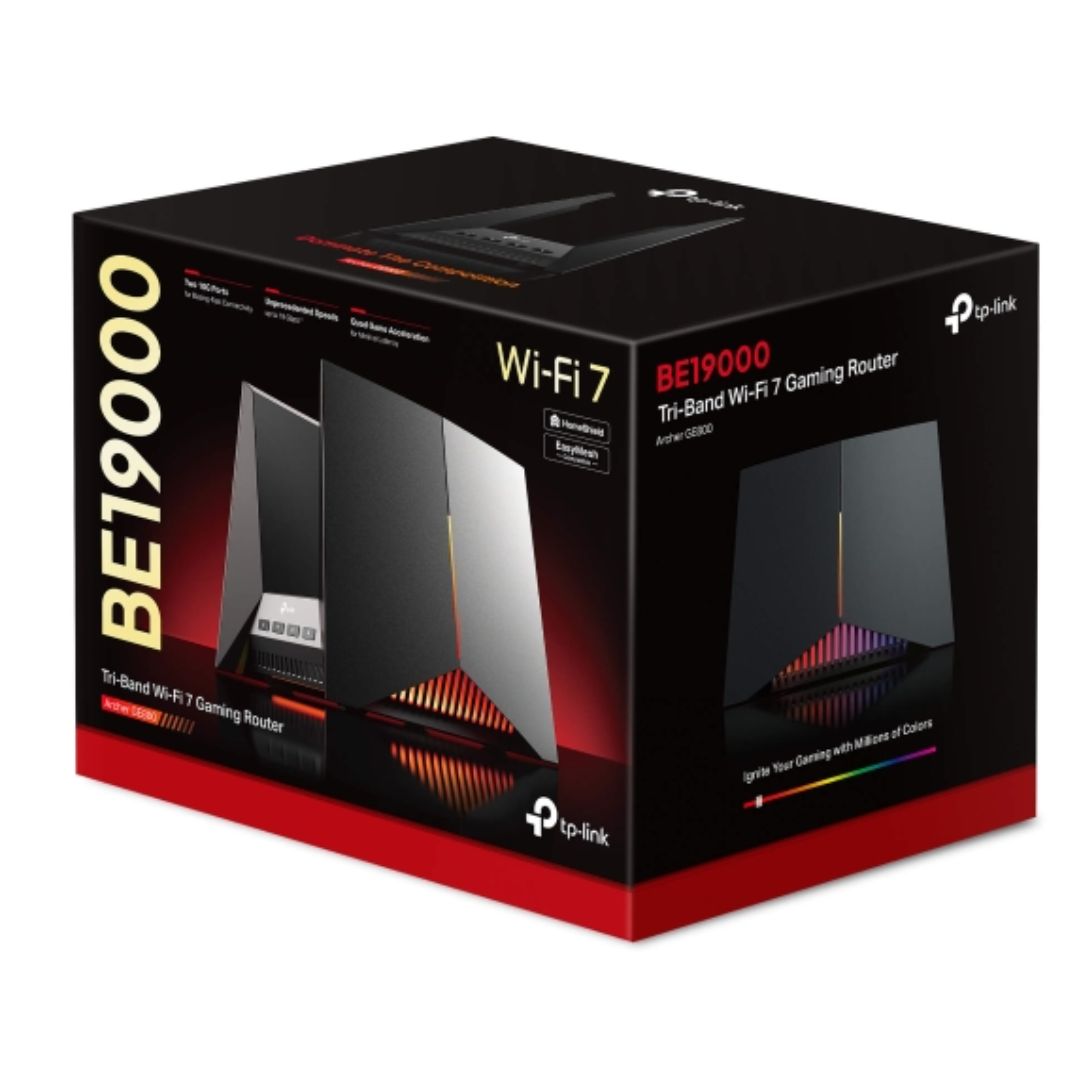 TP-Link Archer GE800 BE19000 Wi-Fi 7 Gaming Router